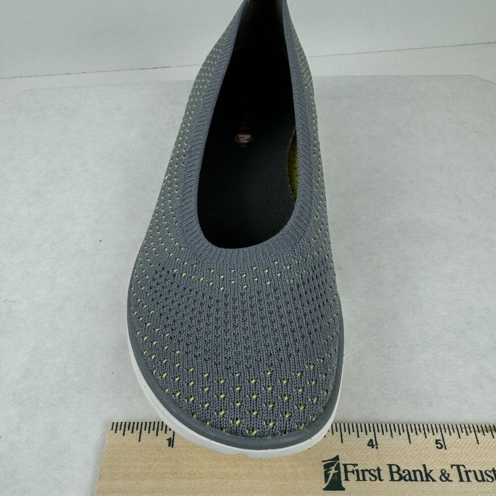 Merrell Q Form 2 Knit Monument Shoes Womens Size 7 Gray Green Stretch Slip On - Picture 11 of 12